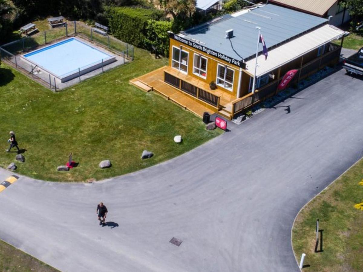 South Brighton Holiday Park Christchurch Buitenkant foto